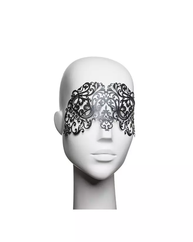 Masque Dalila Noir Bijoux Indiscrets pour jeux érotiques et BDSM-8
