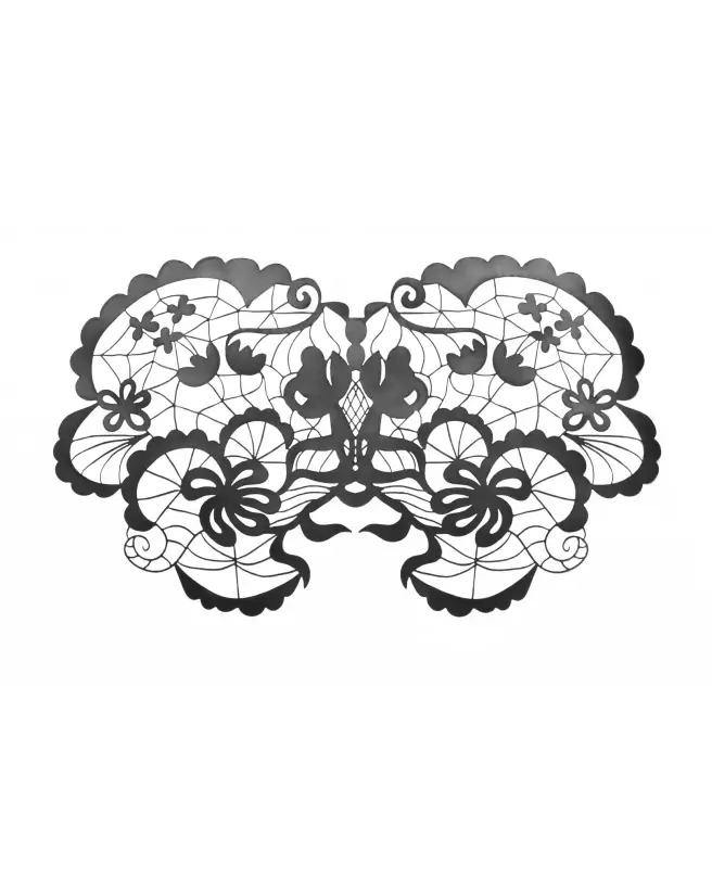 Masque Anna Noir de Bijoux Indiscrets pour élégance et mystère-2