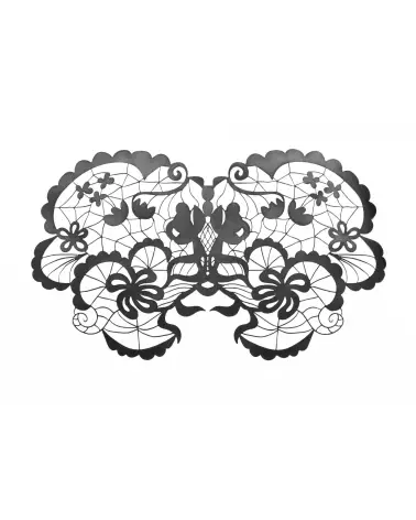 Masque Anna Noir de Bijoux Indiscrets pour élégance et mystère-2