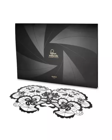 Masque Anna Noir de Bijoux Indiscrets pour élégance et mystère-3