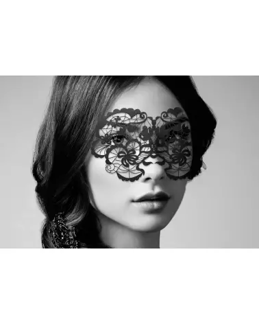 Masque Anna Noir de Bijoux Indiscrets pour élégance et mystère-7
