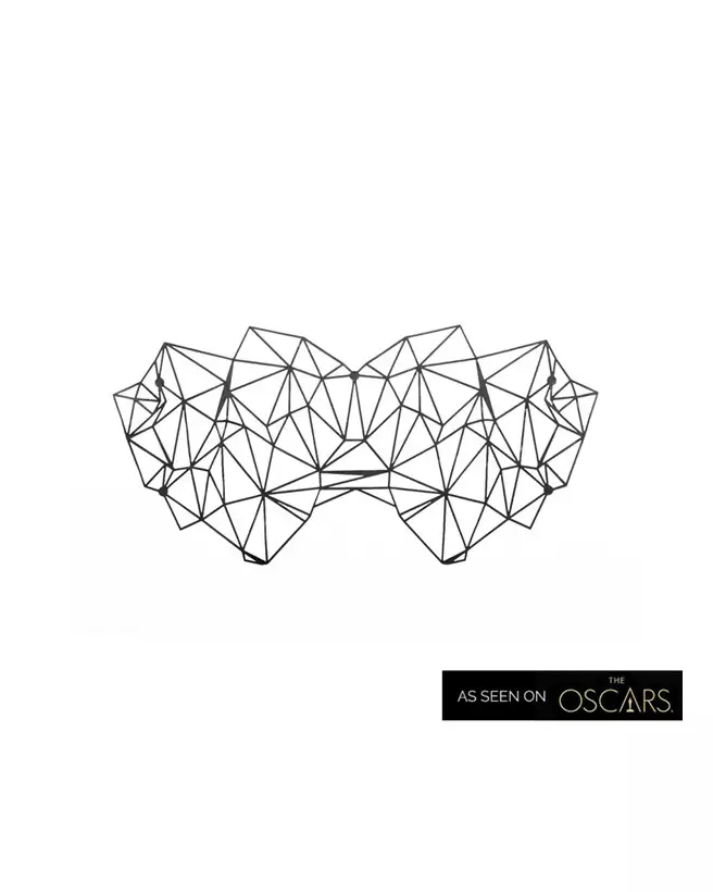 Masque Kristine Noir de Bijoux Indiscrets pour jeux BDSM-10