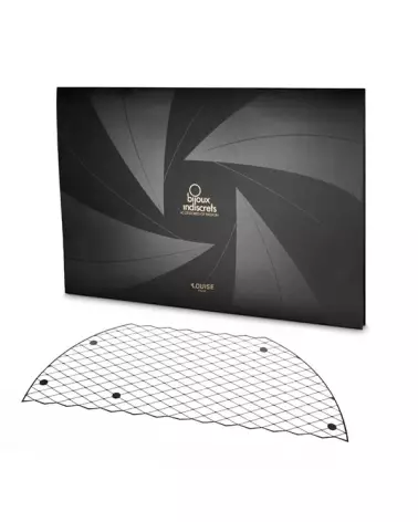 Masque Louise Noir par Bijoux Indiscrets pour jeux sensuels et élégance mystérieuse-6