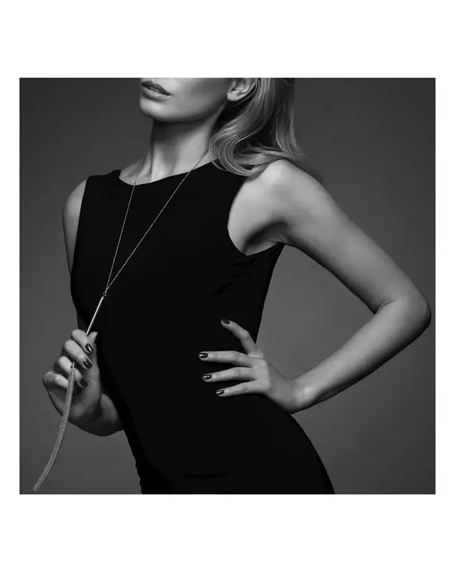 Collier Fouet en Or Bijoux Indiscrets - Bijou de Corps Luxueux et Sensuel-5