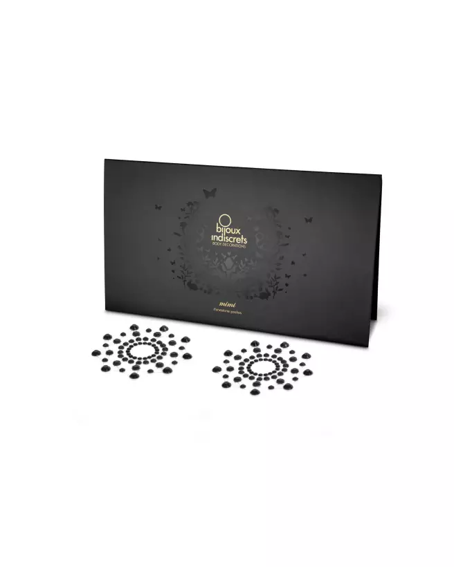 Bijoux de seins Mimi en strass noir par Bijoux Indiscrets-1