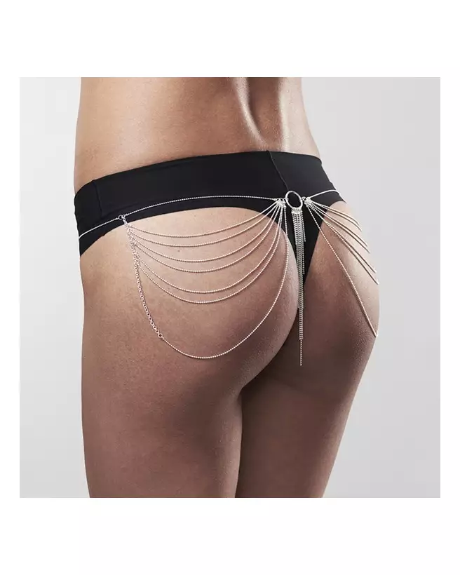 Chaîne de taille en argent élégante de Bijoux Indiscrets-3