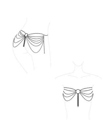 Chaîne de taille en argent élégante de Bijoux Indiscrets-8