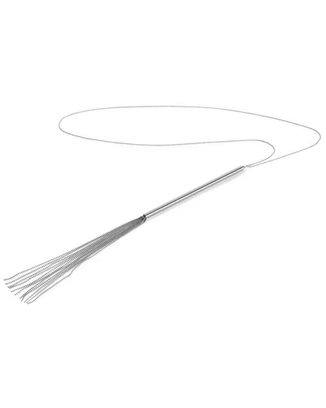 Collier Fouet en Argent Bijoux Indiscrets Accessoire Érotique-2