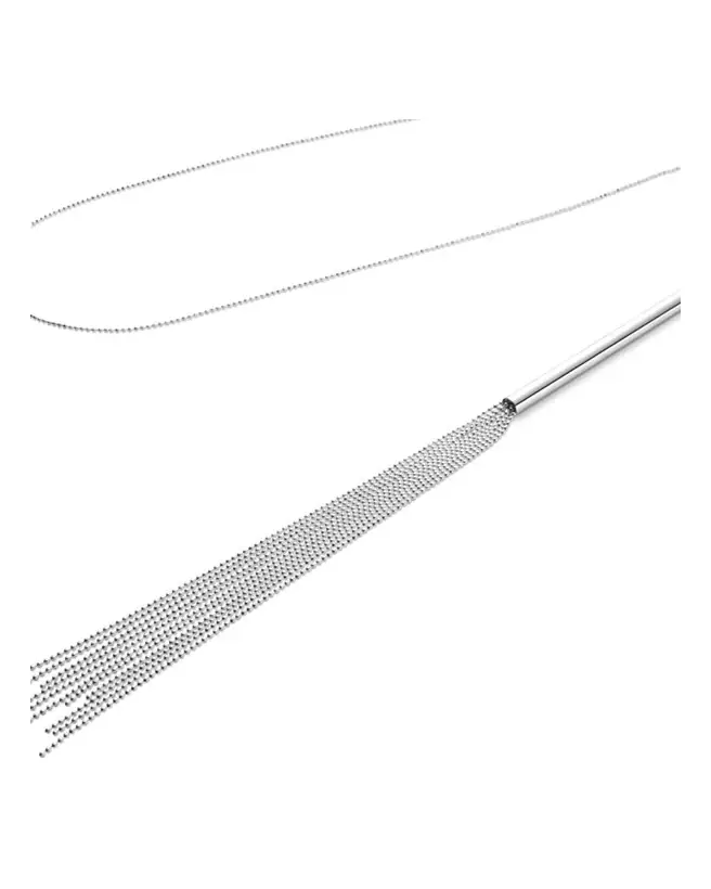 Collier Fouet en Argent Bijoux Indiscrets Accessoire Érotique-6
