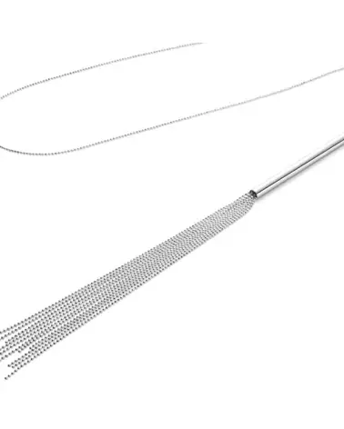 Collier Fouet en Argent Bijoux Indiscrets Accessoire Érotique-6