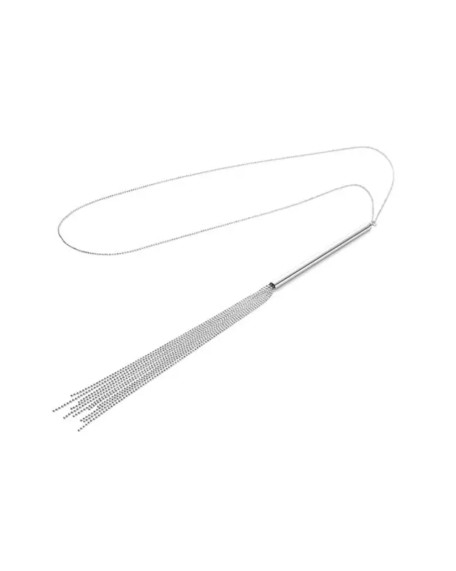 Collier Fouet en Argent Bijoux Indiscrets Accessoire Érotique-8