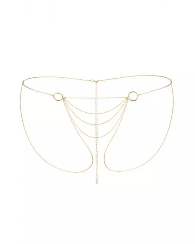 Photo de Chaîne Bikini en Or de Bijoux Indiscrets, bijou de corps élégant et raffiné-1