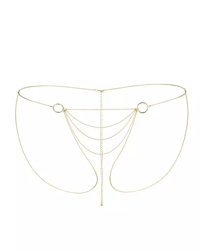 Photo de Chaîne Bikini en Or de Bijoux Indiscrets, bijou de corps élégant et raffiné-6