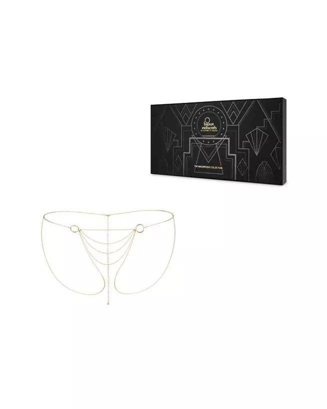Photo de Chaîne Bikini en Or de Bijoux Indiscrets, bijou de corps élégant et raffiné-8