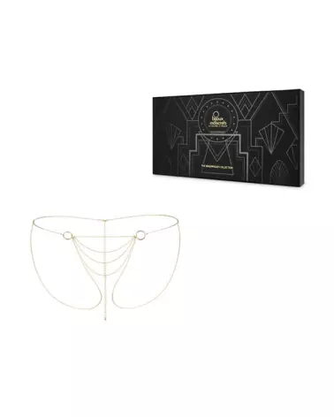 Photo de Chaîne Bikini en Or de Bijoux Indiscrets, bijou de corps élégant et raffiné-8