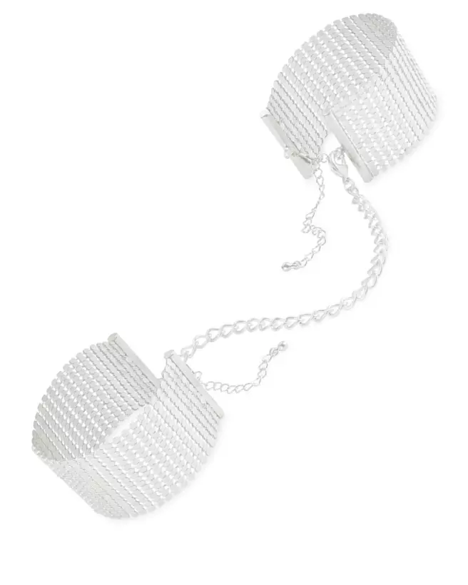 Menottes Bracelets Desir Métallique Argent Bijoux Indiscrets-2