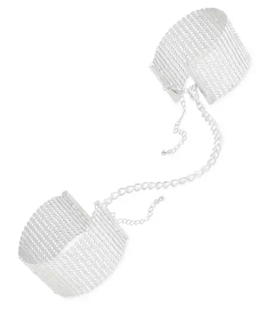 Menottes Bracelets Desir Métallique Argent Bijoux Indiscrets-2