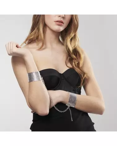 Menottes Bracelets Desir Métallique Argent Bijoux Indiscrets-7