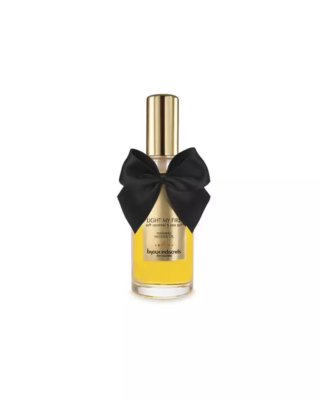 Huile de massage chauffante caramel doux Bijoux Indiscrets comestible-4