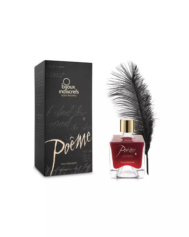 Peinture corporelle comestible fraise sauvage Bijoux Indiscrets-1