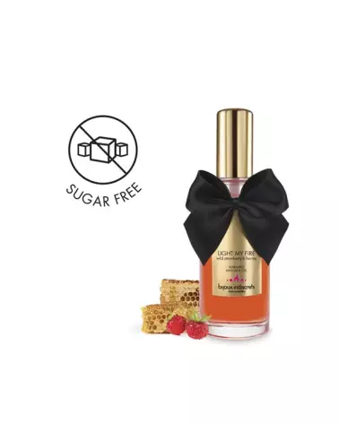 Huile de massage embrassable chauffante fraise sauvage Bijoux Indiscrets-7
