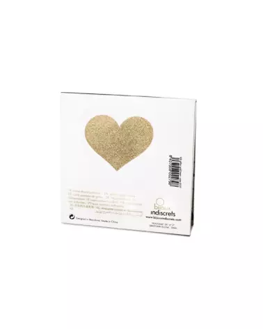 Cache-tétons Coeur Or Bijoux Indiscrets élégants et séduisants-18