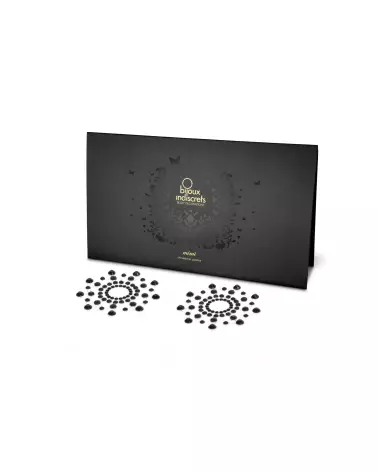 Bijoux de seins Mimi en strass noir par Bijoux Indiscrets-10