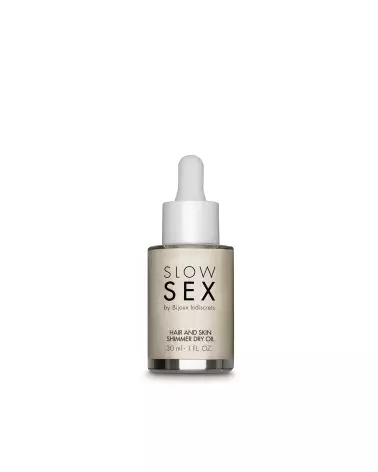 Huile intime sèche brillante Slow Sex Bijoux Indiscrets 30 ml pour peau lumineuse et satinée-3
