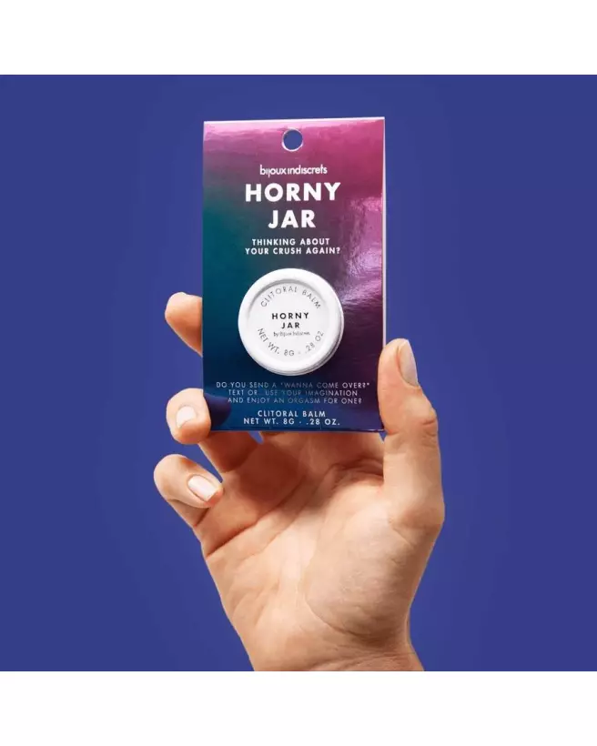 Baume Orgasmique Clitherapy Horny Jar de Bijoux Indiscrets pour Plaisir Intime-1