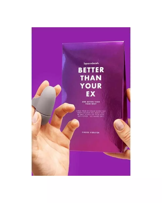 Image du Stimulateur Bague Vibrante Clitherapy Better than your ex de Bijoux Indiscrets-4