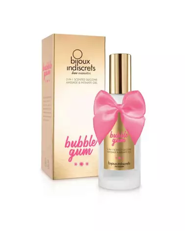 Image Gel 2 en 1 Intime et Massage Bubble Gum Bijoux Indiscrets 100 ml-4