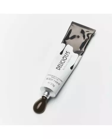 Peinture corporelle chocolat comestible Bijoux Indiscrets 20 ml pour jeux sensuels-2