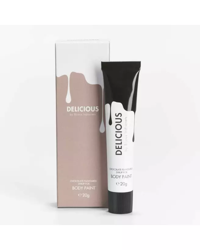 Peinture corporelle chocolat comestible Bijoux Indiscrets 20 ml pour jeux sensuels-3