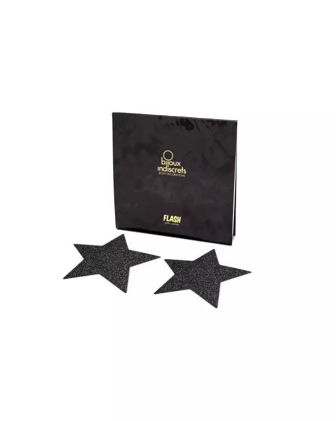 Cache-tétons Étoile Noir Flash Bijoux Indiscrets en lingerie fine-20