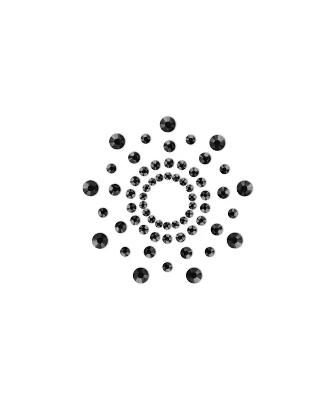 Bijoux de seins Mimi en strass noir par Bijoux Indiscrets-22