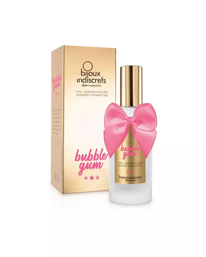 Image Gel 2 en 1 Intime et Massage Bubble Gum Bijoux Indiscrets 100 ml-8