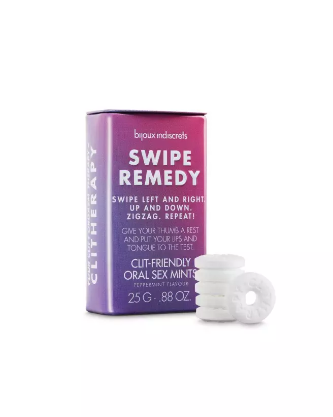 Image des Oral Sex Mints SWIPE REMEDY Clitherapy par Bijoux Indiscrets pour plaisir intime-6