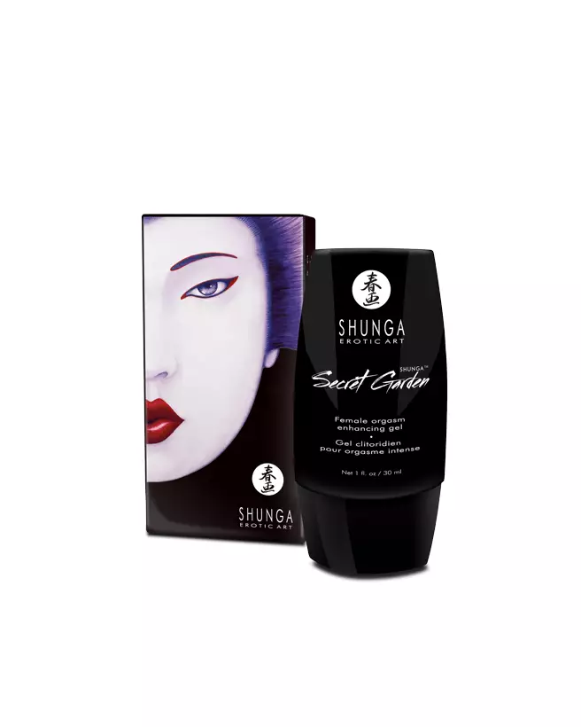 Image Gel Clitoridien Jardin Secret SHUNGA - Augmente Sensibilité et Plaisir Intime-1