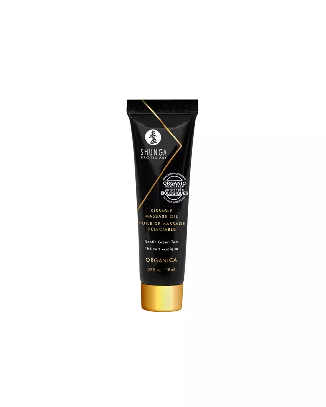 Kit Secret de Geisha ORGANICA Thé Vert Exotique SHUNGA Coffret Massage-4