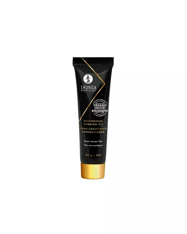 Kit Secret de Geisha ORGANICA Thé Vert Exotique SHUNGA Coffret Massage-6