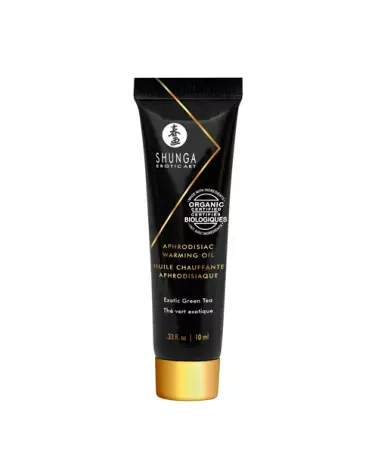 Kit Secret de Geisha ORGANICA Thé Vert Exotique SHUNGA Coffret Massage-6
