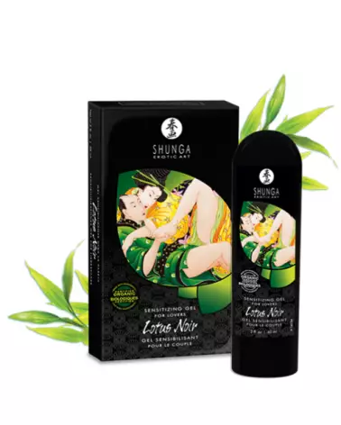 Image du Gel Sensibilisant Lotus Noir de SHUNGA pour couples-1