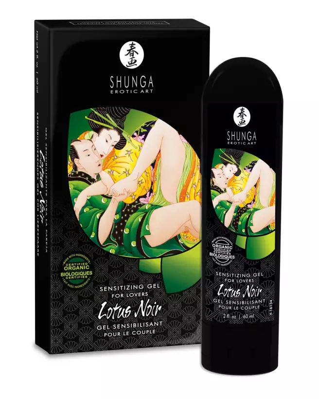 Image du Gel Sensibilisant Lotus Noir de SHUNGA pour couples-3