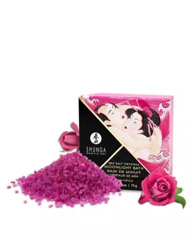 Sels de Bain SHUNGA Aphrodisia Roses pour relaxation sensuelle et soin de la peau-1