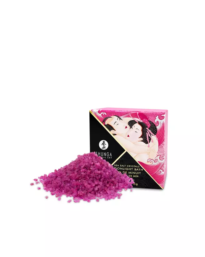 Sels de Bain SHUNGA Aphrodisia Roses pour relaxation sensuelle et soin de la peau-2