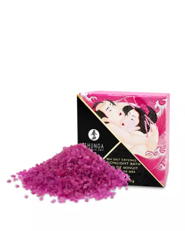 Sels de Bain SHUNGA Aphrodisia Roses pour relaxation sensuelle et soin de la peau-2