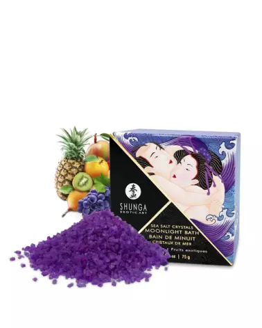 Image des Sels de Bain SHUNGA aux Fruits Exotiques pour relaxation et bien-être-1