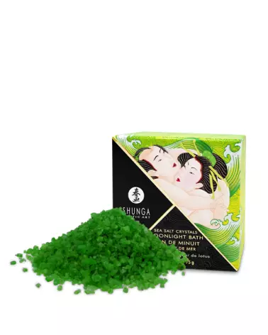 Image des Sels de Bain Shunga Fleur de Lotus pour relaxation aromatique et détente corporelle-2