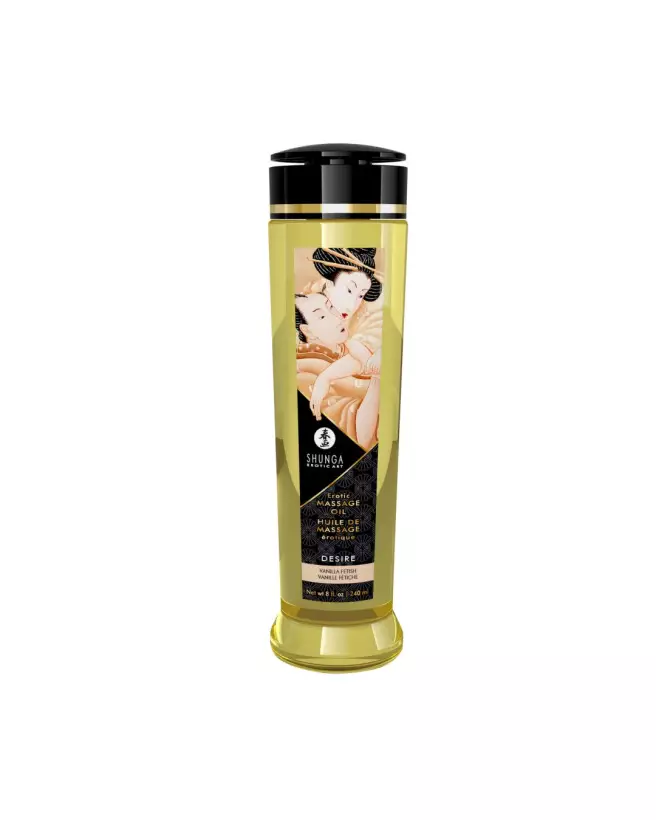 Image Huile de Massage Érotique Shunga Vanille 240ml-1