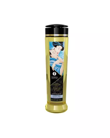 Huile de massage érotique Shunga frissons de coco 240ml-1